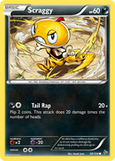 Scraggy (58/106) [XY: Flashfire] Reverse Holofoil