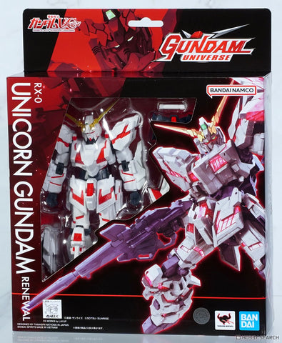 GUNDAMN UNIVERSE UNICORN GUNDAM RENEWAL RX-0 ACTION FIGURE