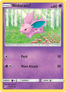 Nidoran (57/181) (Male) [Sun & Moon: Team Up] Reverse Holofoil