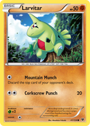 Larvitar (41/124) [XY: Fates Collide] Reverse Holofoil