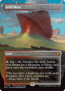 Arid Mesa (Borderless) [Tarkir: Dragonstorm Special Guests] Foil