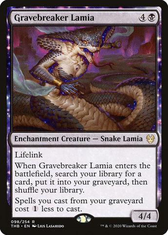 Gravebreaker Lamia [Theros Beyond Death] Foil