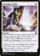 Resolute Strike [Zendikar Rising] Foil