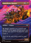Apocalypse Runner (Borderless) [Aetherdrift] Foil