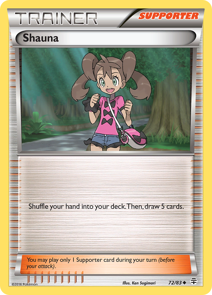Shauna (72/83) [XY: Generations] Reverse Holofoil