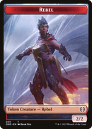 Rebel // Phyrexian Goblin Double-Sided Token [Phyrexia: All Will Be One Tokens] Foil