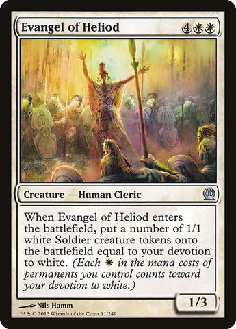 Evangel of Heliod [Theros] Foil