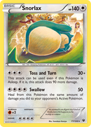 Snorlax (77/124) [XY: Fates Collide] Reverse Holofoil