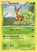 Sawsbuck (14/114) [Black & White: Base Set] Reverse Holofoil
