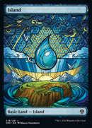 Island (Showcase) [Dominaria United] Foil