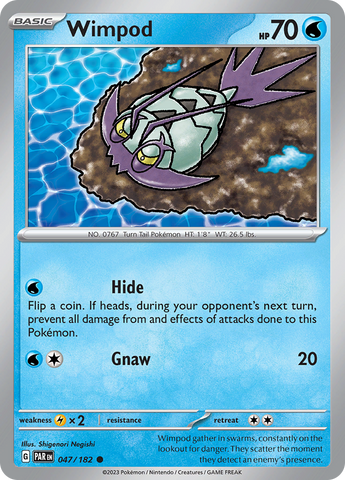 Wimpod (047/182) [Scarlet & Violet: Paradox Rift] Reverse Holofoil