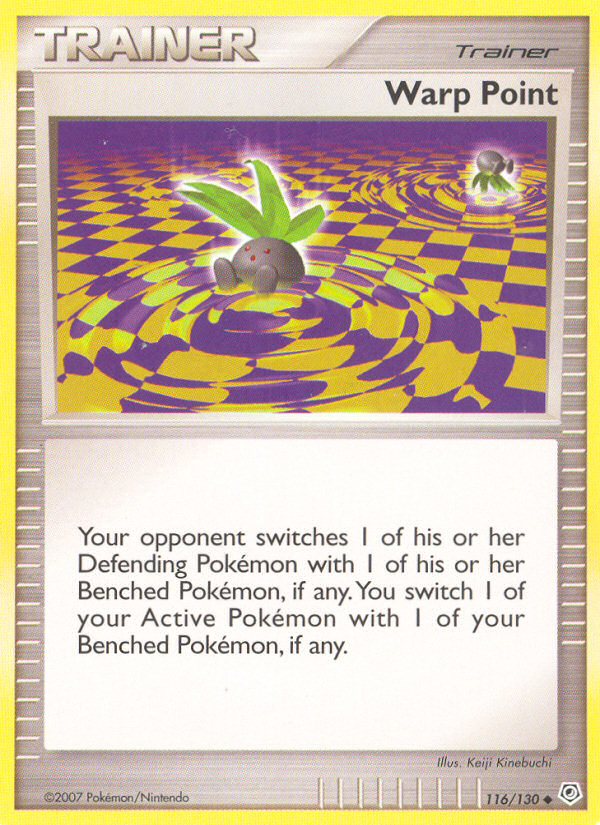 Warp Point (116/130) [Diamond & Pearl: Base Set] Reverse Holofoil