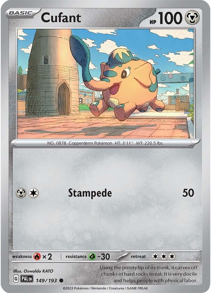 Cufant (149/193) [Scarlet & Violet: Paldea Evolved] Reverse Holofoil