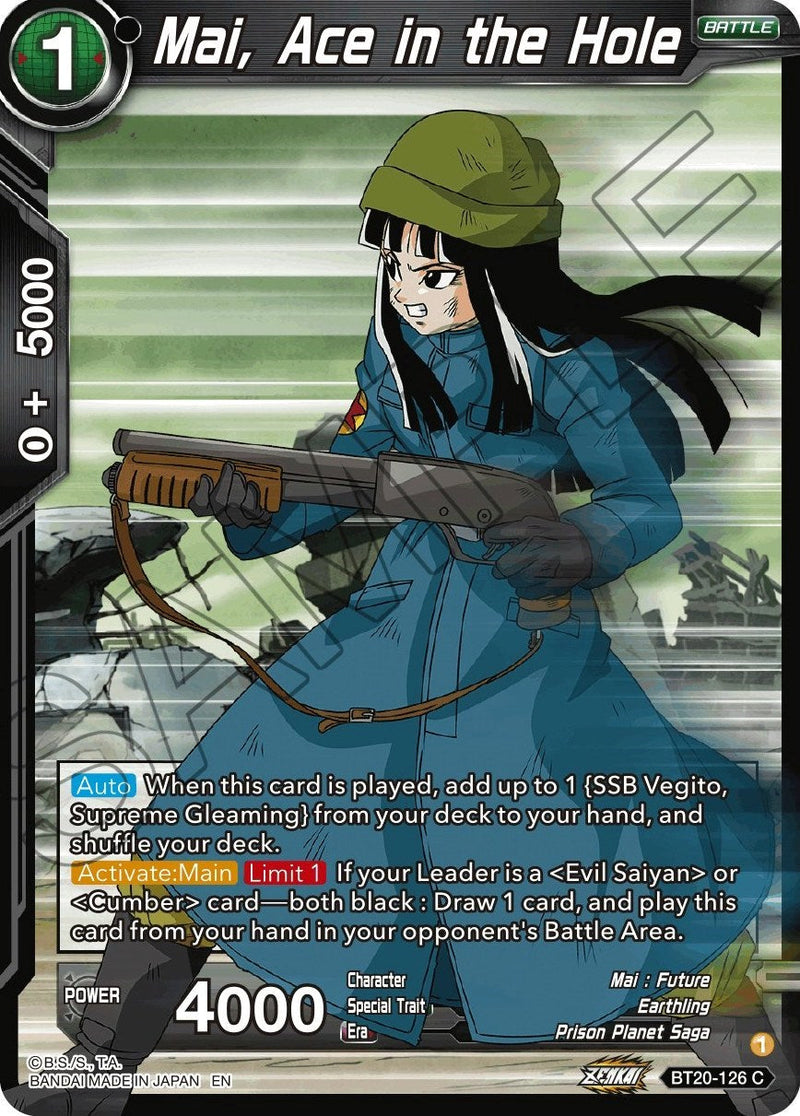 Mai, Ace in the Hole (BT20-126) [Power Absorbed] Parallel Foil