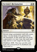 Sevinne's Reclamation [Commander Masters] Foil