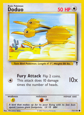 Doduo (71/110) [Legendary Collection] Reverse Holofoil