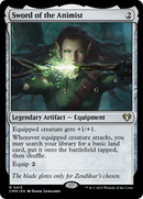 Sword of the Animist [Commander Masters] Foil