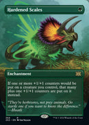 Hardened Scales (Borderless Alternate Art) [Double Masters 2022] Foil