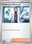 Professor's Research (Professor Turo) (190/198) [Scarlet & Violet: Base Set] Reverse Holofoil