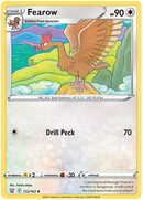 Fearow (112/163) [Sword & Shield: Battle Styles] Reverse Holofoil
