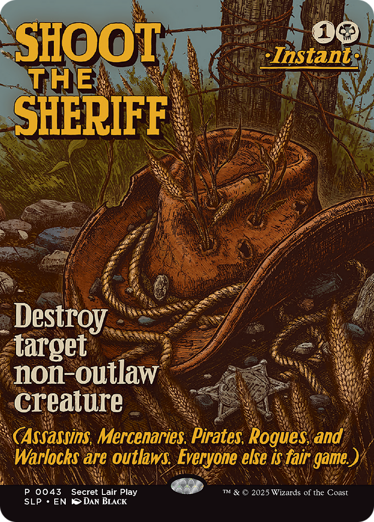 Shoot the Sheriff [Secret Lair Showdown] Foil