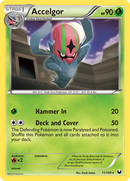 Accelgor (11/108) [Black & White: Dark Explorers] Reverse Holofoil