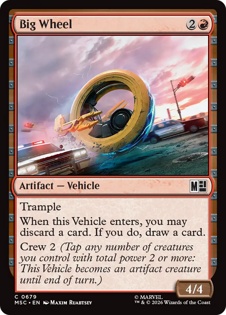 Big Wheel [Marvel Super Heroes Commander] Foil