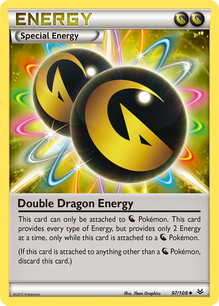 Double Dragon Energy (97/108) [XY: Roaring Skies] Reverse Holofoil