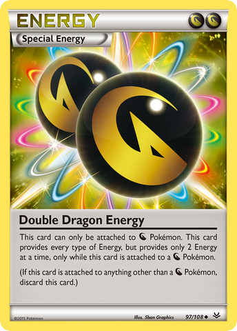 Double Dragon Energy (97/108) [XY: Roaring Skies] Reverse Holofoil