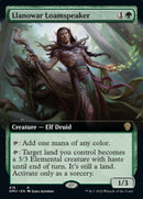 Llanowar Loamspeaker (Extended Art) [Dominaria United] Foil