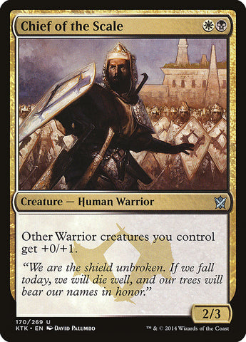 Chief of the Scale [Khans of Tarkir] Foil