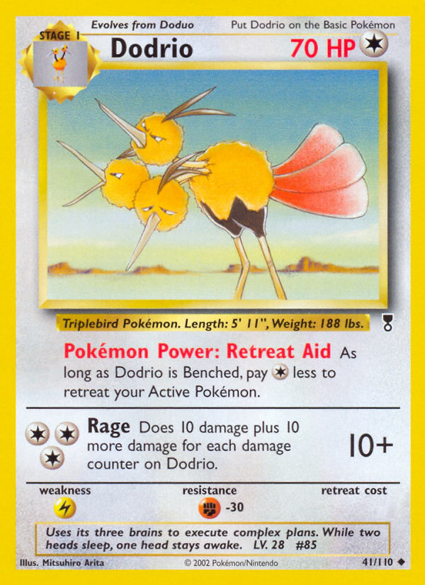 Dodrio (41/110) [Legendary Collection] Reverse Holofoil