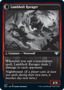Lambholt Raconteur // Lambholt Ravager [Innistrad: Double Feature] Foil