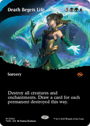 Death Begets Life (Borderless) [Tarkir: Dragonstorm] Foil