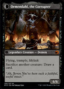 Jerren, Corrupted Bishop // Ormendahl, the Corrupted [Innistrad: Midnight Hunt] Foil