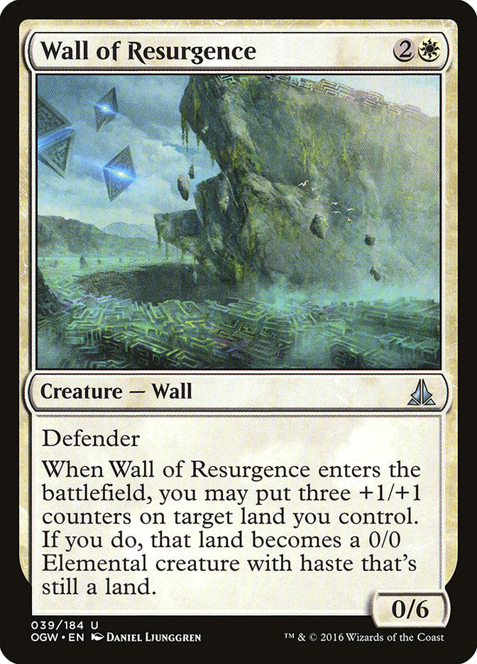 Wall of Resurgence [Oath of the Gatewatch] Foil