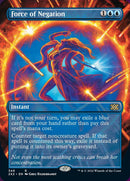 Force of Negation (Borderless Alternate Art) [Double Masters 2022] Foil