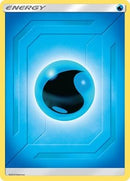 Water Energy (2019 Unnumbered) [Sun & Moon: Team Up] Reverse Holofoil