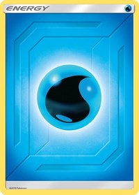 Water Energy (2019 Unnumbered) [Sun & Moon: Team Up] Reverse Holofoil