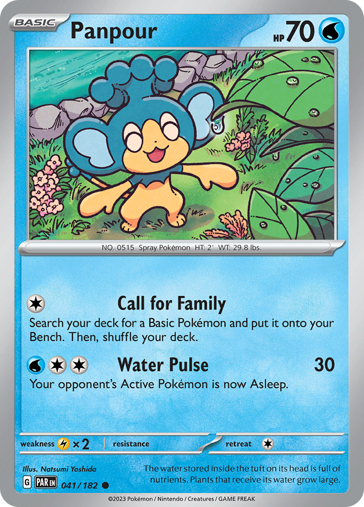Panpour (041/182) [Scarlet & Violet: Paradox Rift] Reverse Holofoil