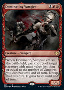 Dominating Vampire (Showcase Fang Frame) [Innistrad: Crimson Vow] Foil
