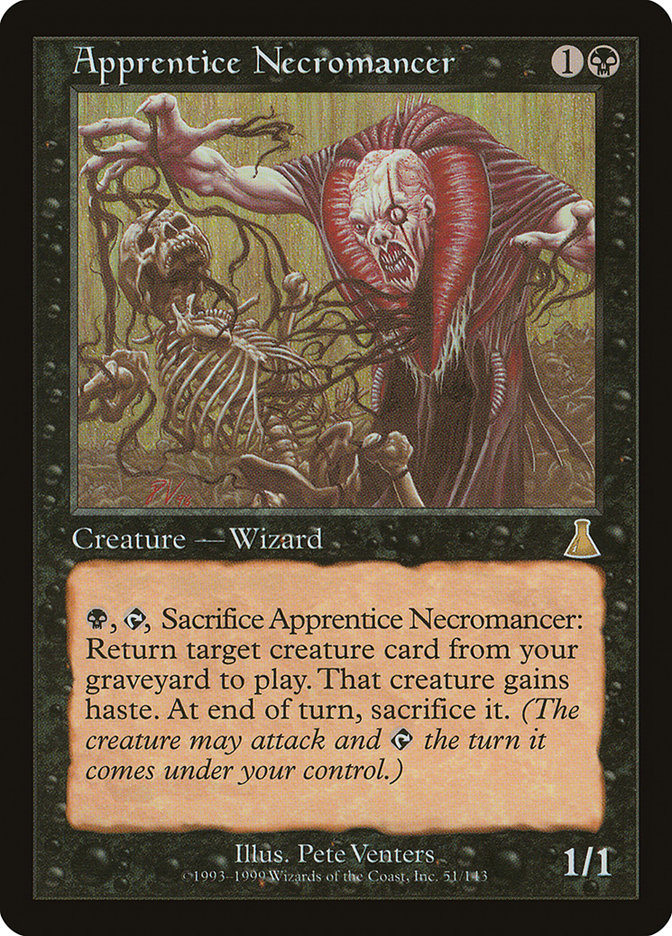 Apprentice Necromancer [Urza's Destiny] Foil
