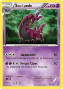 Scolipede (54/114) [Black & White: Base Set] Reverse Holofoil