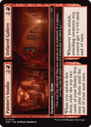 Painter's Studio // Defaced Gallery [Duskmourn: House of Horror] Foil