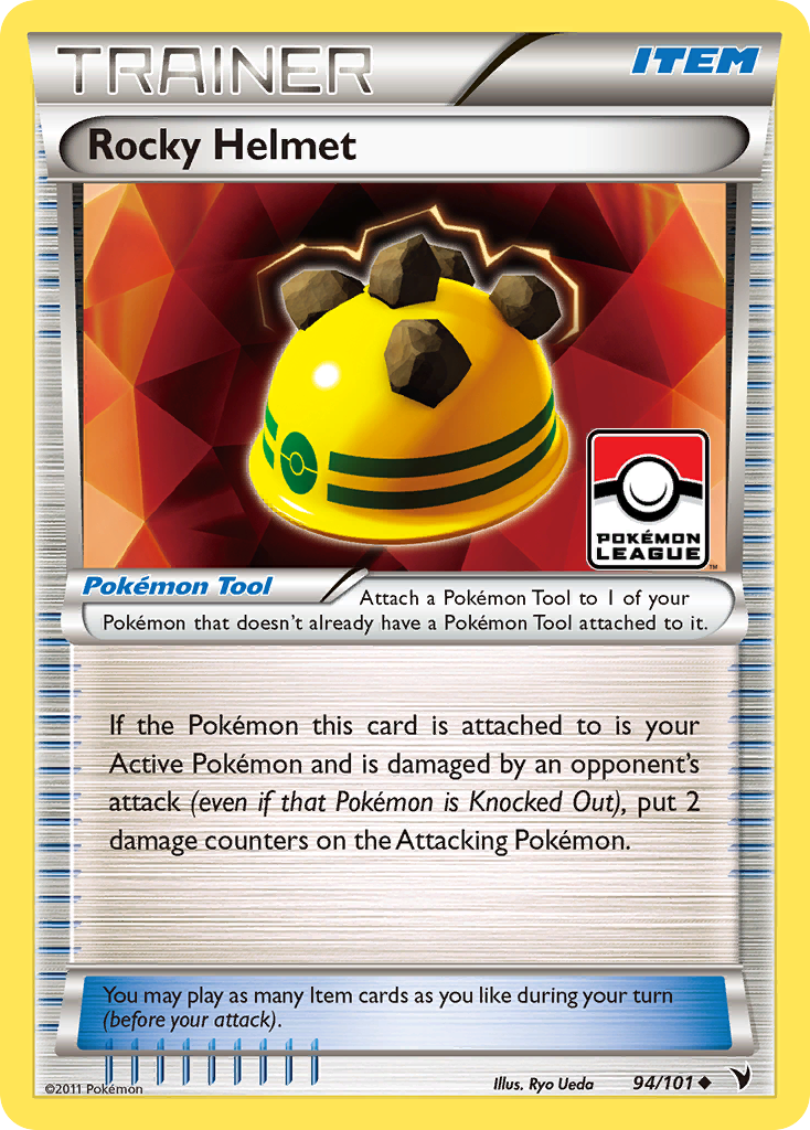 Rocky Helmet (94/101) [Black & White: Noble Victories] Reverse Holofoil