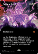 Smile at Death (Borderless) [Tarkir: Dragonstorm] Foil