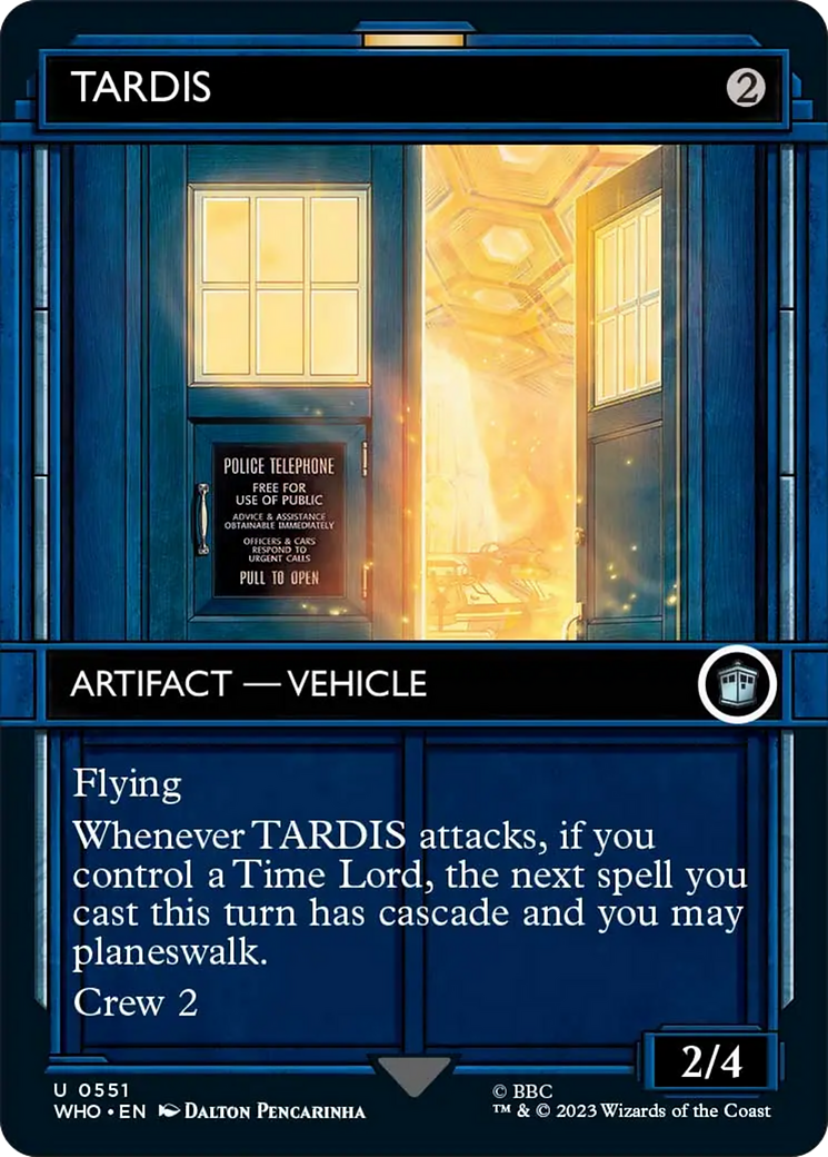 TARDIS (Showcase) [Doctor Who] Foil