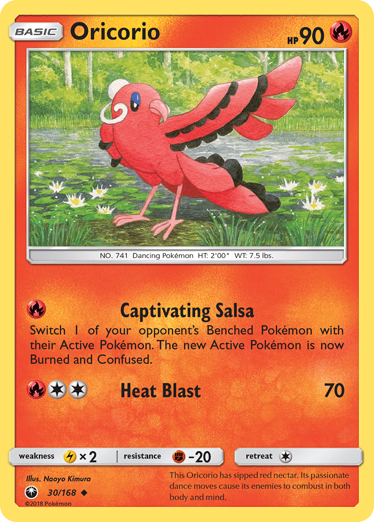 Oricorio (30/168) [Sun & Moon: Celestial Storm] Reverse Holofoil