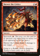 Skewer the Critics [Ravnica Allegiance] Foil
