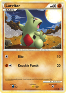 Larvitar (51/95) [HeartGold & SoulSilver: Unleashed] Reverse Holofoil